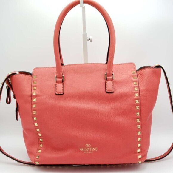 Valentino Garavani Rockstud Satchel Bag - Picture 1 of 15